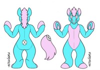 My cotton candy horse