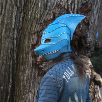 Wolf Skull Muzzle Mask by DracoLoricatus -- Fur Affinity [dot] net
