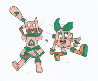 BatPeach and Mr Peaches Shoe Fun