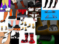 Footwear Rip Collage!