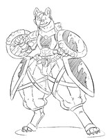 Shield Bearing Hips [Gnollvember]
