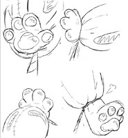 Poofy limbs