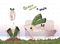 [AUCTION - CLOSED]  cute green onion