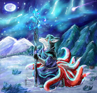 Mage in the snowy mountains [YCH CM]