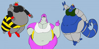 BBW Badniks- Buzzer, Rexon and Newtron