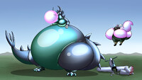 Bubblegum Blimped