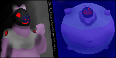 Lolbit's Big Belly (FNaF World) by Emeraldcraft -- Fur Affinity [dot] net