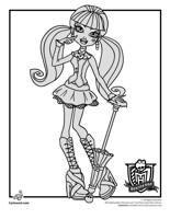 Draculaura turned to stone