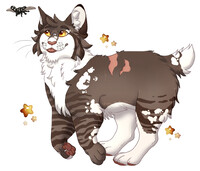 Warrior Cat Icon - CommissionB by greenkirell -- Fur Affinity [dot] net