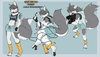 Nerdy femboy husky ADOPT (SOLD)