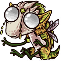 Jade bug eyes [drawn by trashedbat]