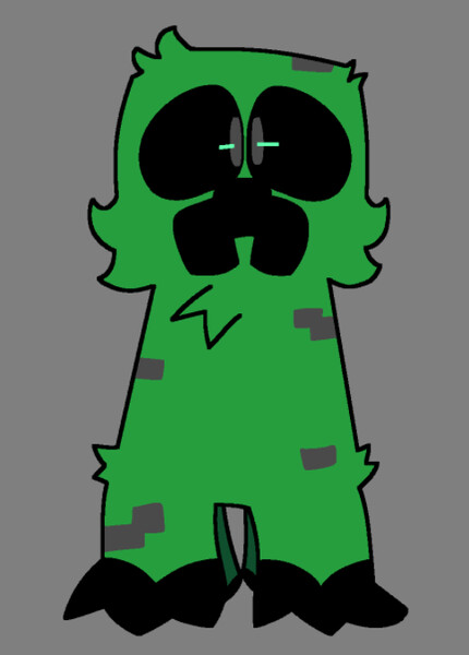 Minecraft] oop Creeper OC by AnthonyAZXMN -- Fur Affinity [dot] net