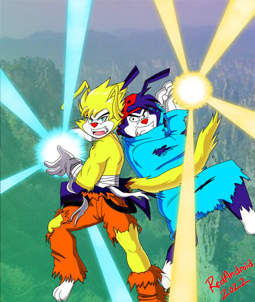 Kamehameha Galick Gun Final Flash by NickNinja02 on DeviantArt