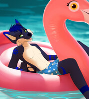 [C] Frosty Pool Floaty