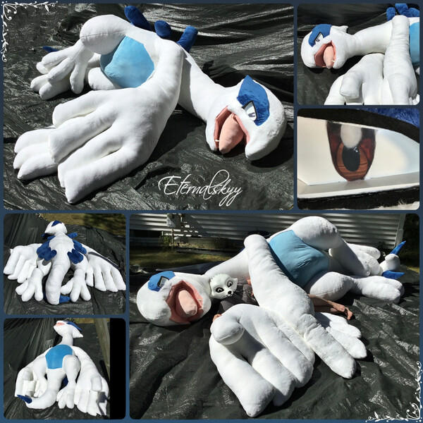 Shiny Lugia Pokemon plush by adamar44 -- Fur Affinity [dot] net