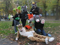 Suit group at the NYC double birthday meet 2010