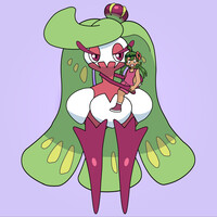 Mallow and mummy Tsareena