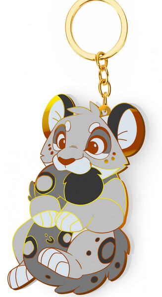 Snow on sale leopard keychain