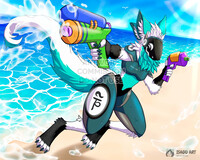 Fun in the beach with Majo039