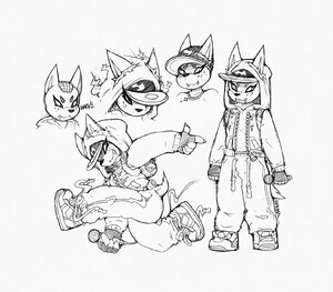 Guilty Gear Strive - Bridget Character Profile Art by pikapika212