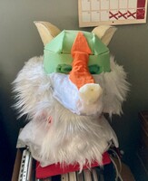 Furring a fox's cheeks...