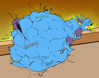 Hatch and his snacks [Commission]