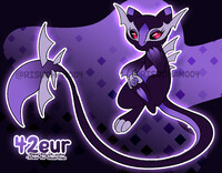 🌪️ CLOSED - Mew x Shadow Lugia ADOPT