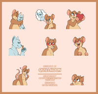 [COMMISSION] Cam Stickers