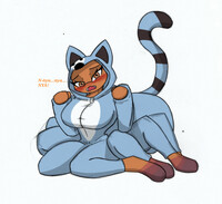Kitty cat pajama Ms Tarantula