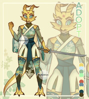 [ADOPTABLE] Kobold Samurai