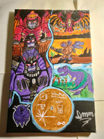 Beast Wars Megatron painting