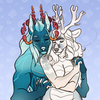 HUG HALF SKETCH COMMISSION #104