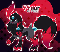 ☄️ CLOSED - Absol x Zoroark FUSION ADOPT