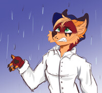 Raining