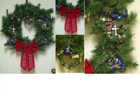 Christmas wreath bells  