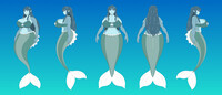 Space Mermaid, Ginga - Angles