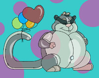 Look, mum! I'm a pool toy!