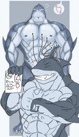 Basil the shark mayor's checkup (3)