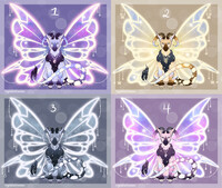 Protogen Adopt: Fae - Set Price (Closed) by CryptidCatCreations on