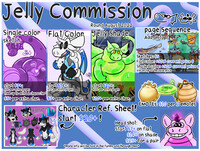 Commission sheet August 2022