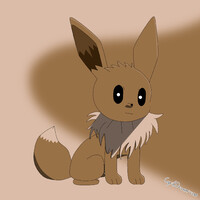 Solar the Shiny Eevee(OC Ref) by Gassyfatbear17 -- Fur Affinity