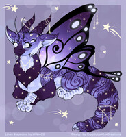 Protogen Adopt: Fae - Set Price (Closed) by CryptidCatCreations on