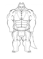 Muscular panther wip