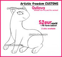 🎨 CLOSED - Artistic Freedom CUSTOMS
