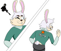 (YCH) Nylo's Puffy Suprise 1