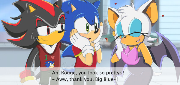 Sonic The Hedgehog on X: Shadow! you look so c