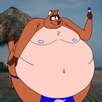 Tom Nook’s Beach Visit