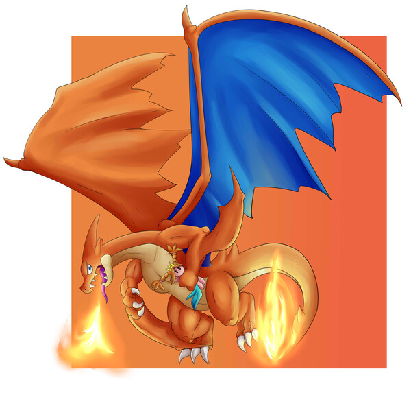 Day 7 ~ Mega Charizard XY- by CinaCune -- Fur Affinity [dot] net