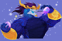 YongDasom "six" fananart paint skech 2