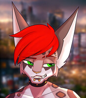 An embarrassed smile~